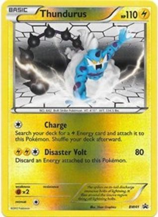 Black and White Promos  BW41 Thundurus  - Reverse Holofoil - Promo