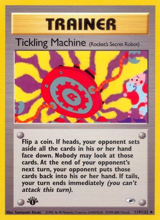 Gym Heroes  119/132 Tickling Machine  - Unlimited - Uncommon