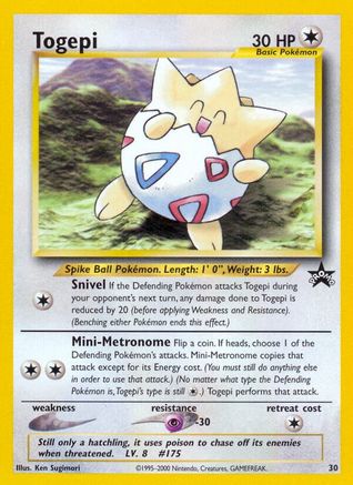 WoTC Promo  030/53 Togepi  - Promo