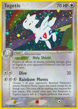 Team Rocket Returns  014 Togetic  - Holofoil - Holo Rare