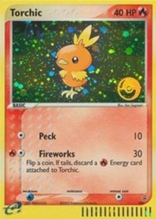 Nintendo Promos  Torchic - 006 (POP Tournament)  - Holofoil - Promo