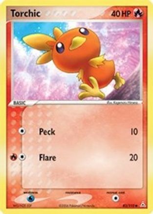 Holon Phantoms  083/110 Torchic  - Reverse Holofoil - Common