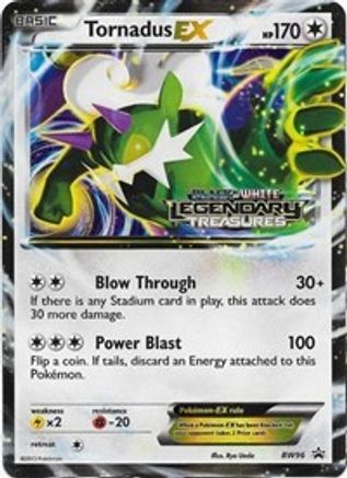 Black and White Promos  BW96 Tornadus EX  - Holofoil - Promo