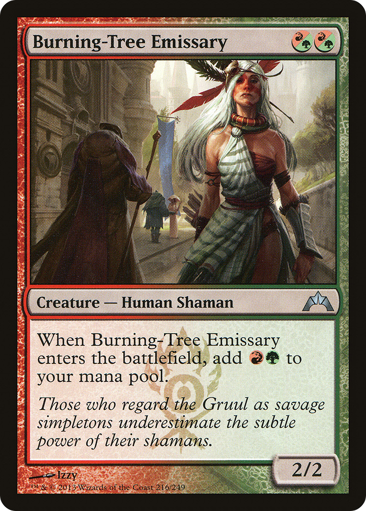 Gatecrash - (GTC-216) - Burning-Tree Emissary