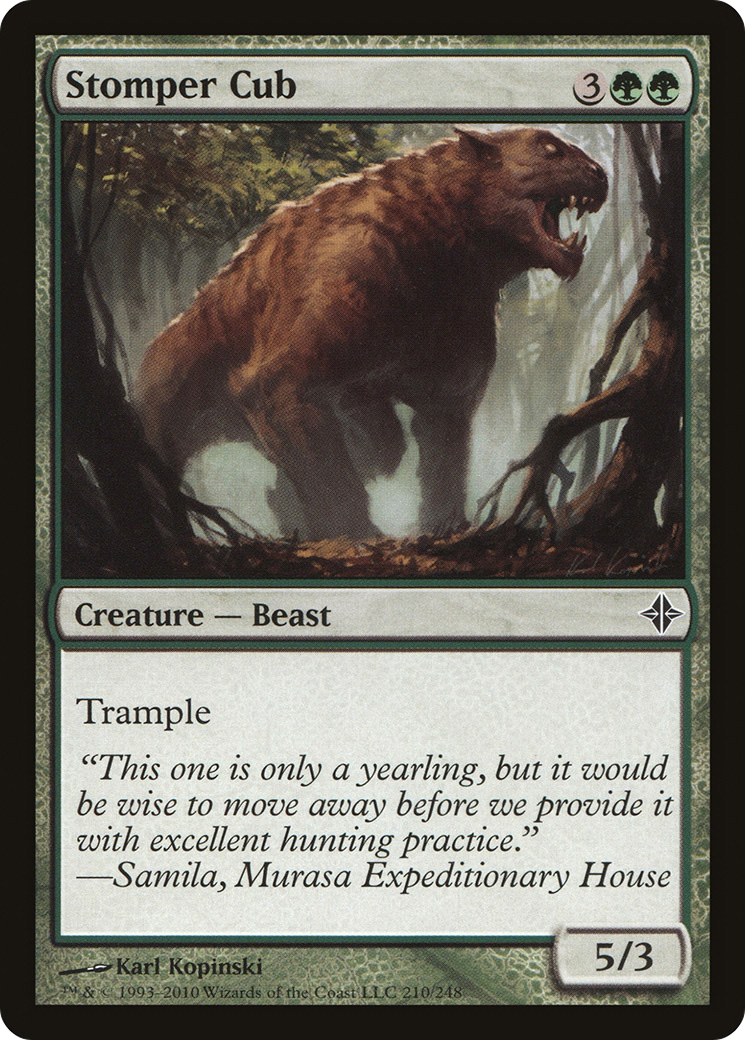 Rise of the Eldrazi - (ROE-210) - Stomper Cub