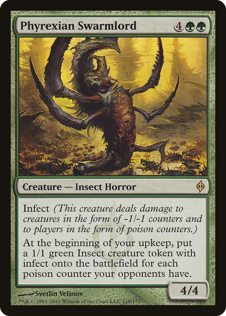 New Phyrexia - (NPH-119) - Phyrexian Swarmlord
