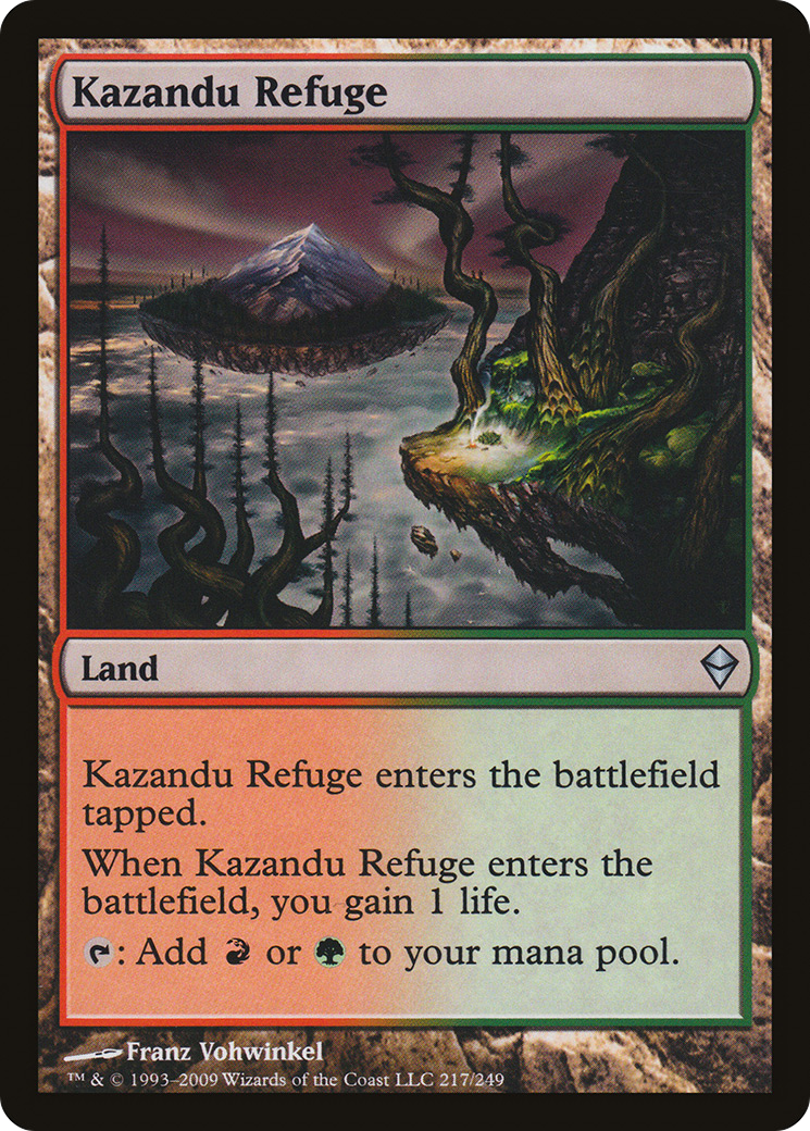 Zendikar - (ZEN-217) - Kazandu Refuge