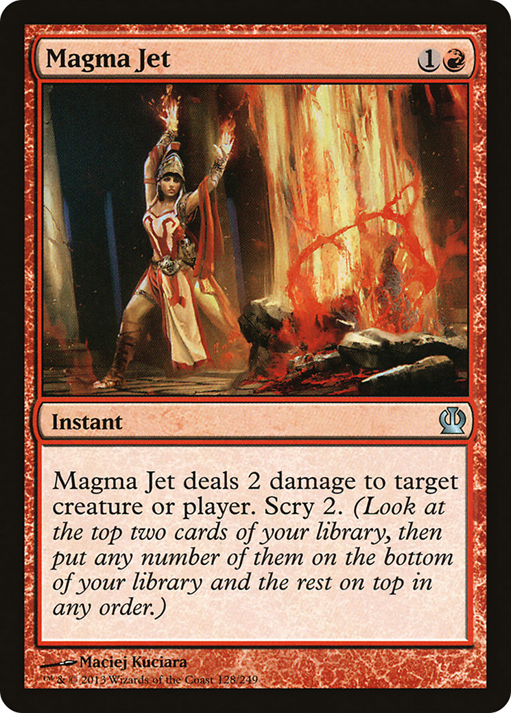 Theros - (THS-128) - Magma Jet