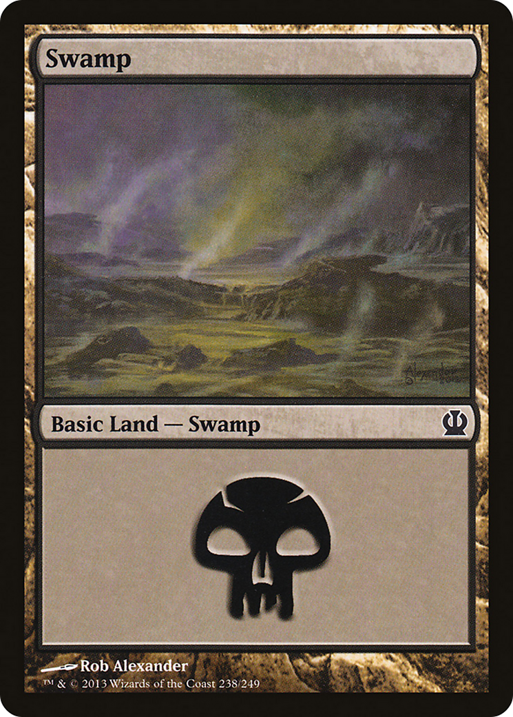 Theros - (THS-238) - Swamp (238) Foil