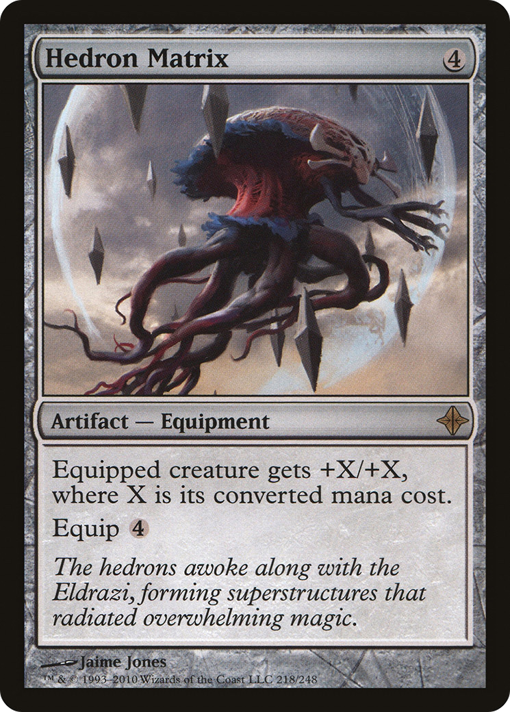 Rise of the Eldrazi - (ROE-218) - Hedron Matrix Foil