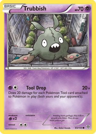 Plasma Storm  065 Trubbish (65)  - Reverse Holofoil - Common