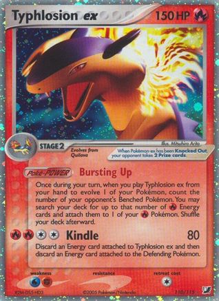 Unseen Forces  Typhlosion ex  - Holofoil - Ultra Rare