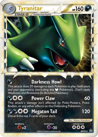 Unleashed  Tyranitar (Prime)  - Holofoil - Ultra Rare
