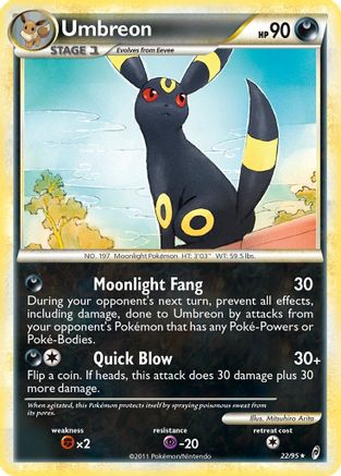 Call of Legends  Umbreon  - Holofoil - Holo Rare