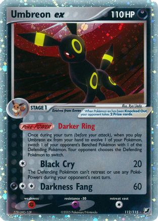 Unseen Forces  Umbreon ex  - Holofoil - Ultra Rare