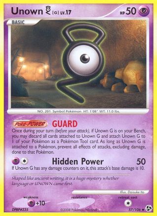 Great Encounters  057/106 Unown [G]  - Uncommon