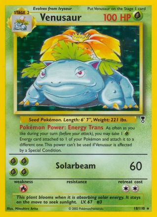 Legendary Collection  018 Venusaur  - Holofoil - Holo Rare