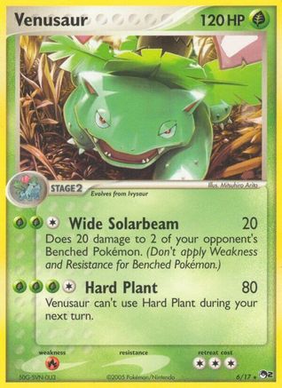 POP Series 2  006 Venusaur  - Holofoil - Rare