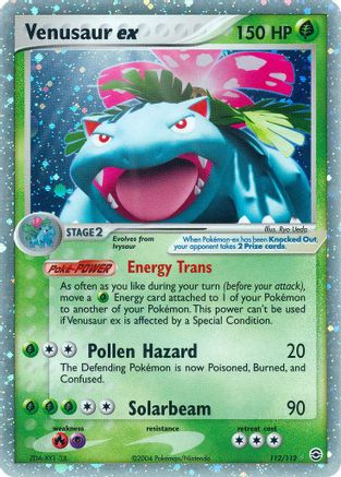 FireRed & LeafGreen  Venusaur ex  - Ultra Rare