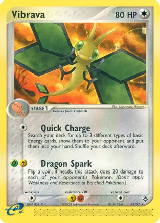 Dragon  022/97 Vibrava  - Rare