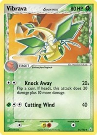 Holon Phantoms  054 Vibrava (Delta Species)  - Reverse Holofoil - Uncommon