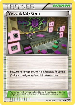 Plasma Storm  126/135 Virbank City Gym  - Uncommon