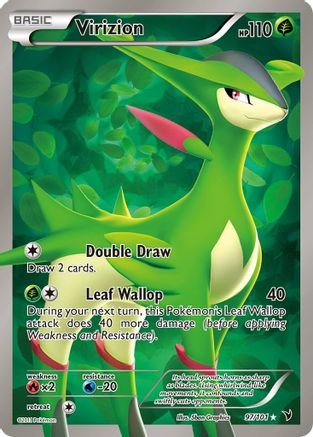 Noble Victories  097 Virizion (Full Art)  - Holofoil - Ultra Rare