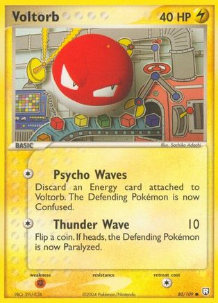 Team Rocket Returns  080 Voltorb  - Common
