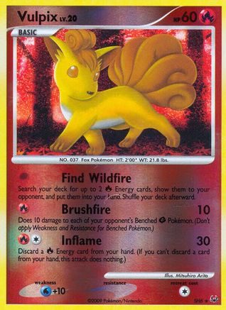 Platinum  Vulpix (Shiny)  - Reverse Holofoil - Shiny Holo Rare