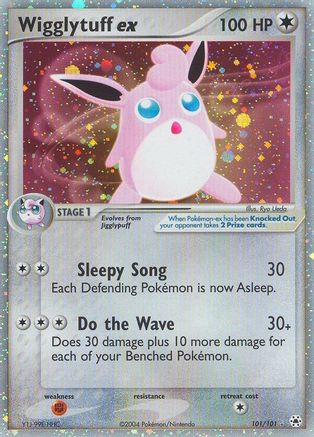 Hidden Legends  Wigglytuff ex  - Holofoil - Ultra Rare