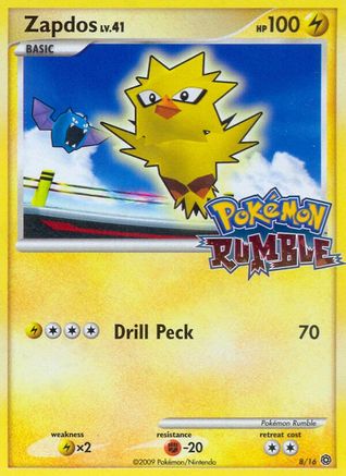 Rumble  Zapdos  - Promo