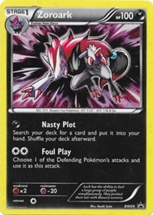 Black and White Promos  BW09 Zoroark  - Holofoil - Promo