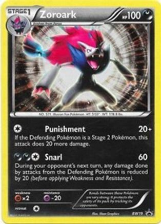 Black and White Promos  BW19 Zoroark  - Holofoil - Promo