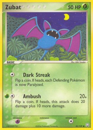 Team Rocket Returns  082 Zubat  - Common