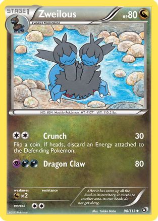 Legendary Treasures  098 Zweilous  - Uncommon