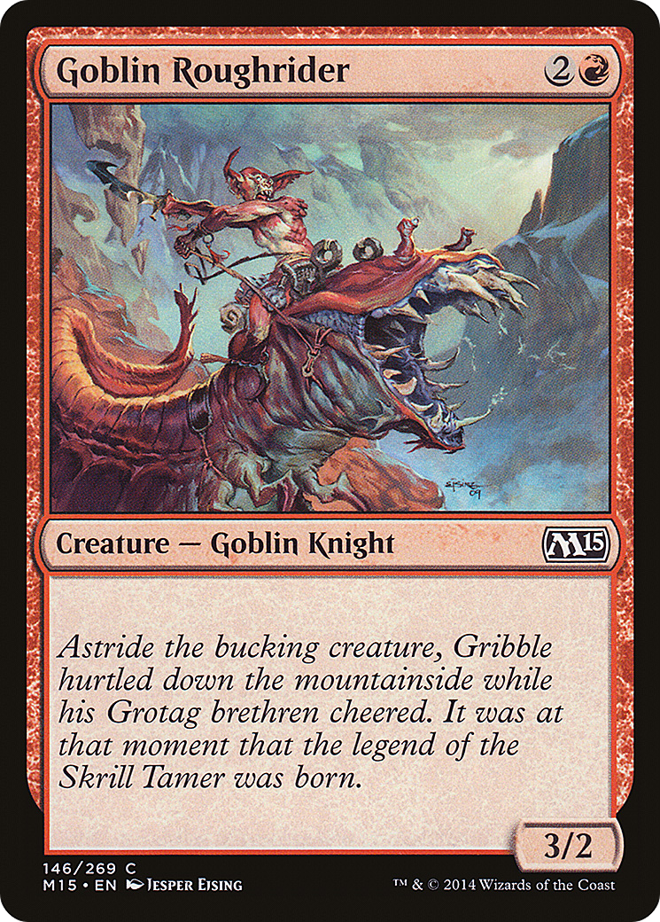 Magic 2015 - (M15-146) - Goblin Roughrider