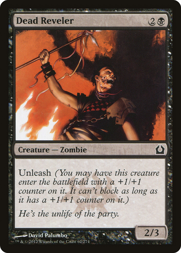 Return to Ravnica - (RTR-062) - Dead Reveler Foil