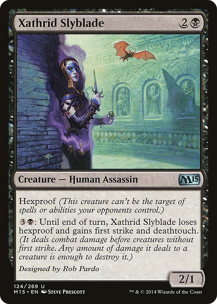 Magic 2015 - (M15-124) - Xathrid Slyblade Foil