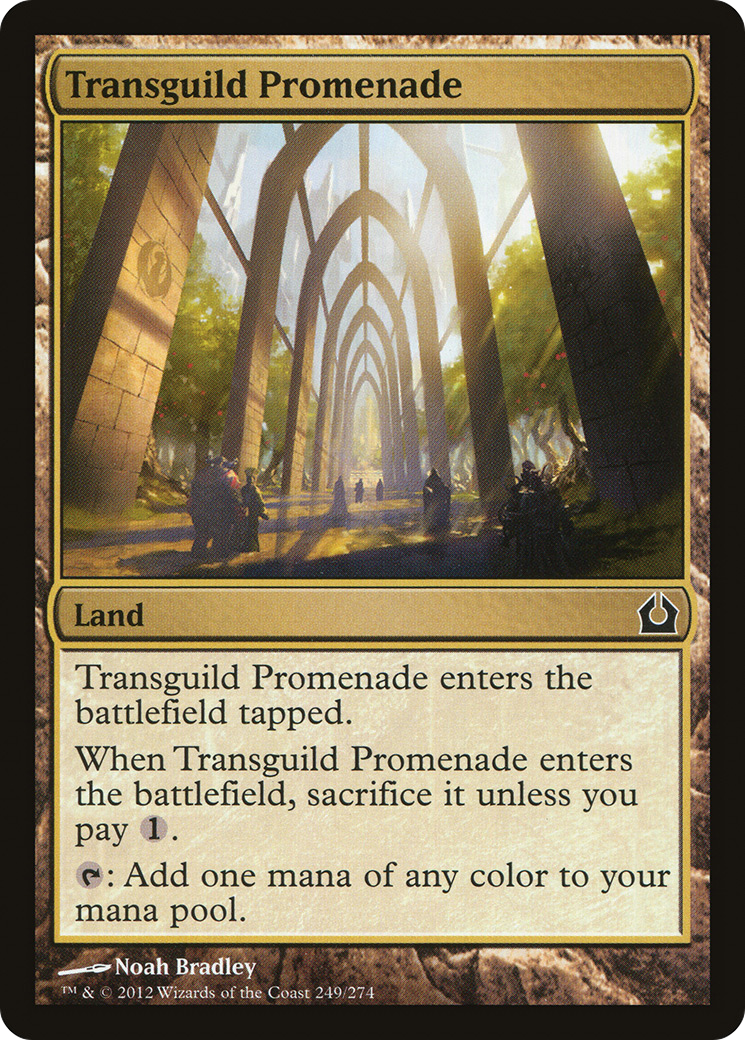 Return to Ravnica - (RTR-249) - Transguild Promenade Foil