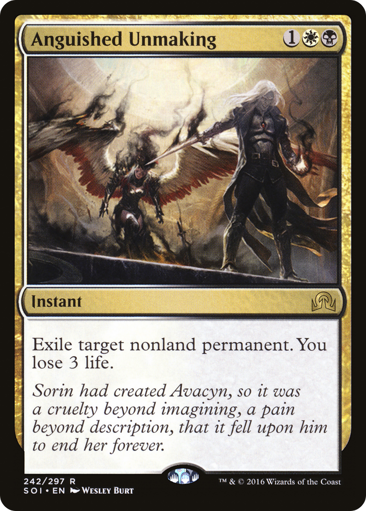 Shadows over Innistrad - (SOI-242) - Anguished Unmaking Foil