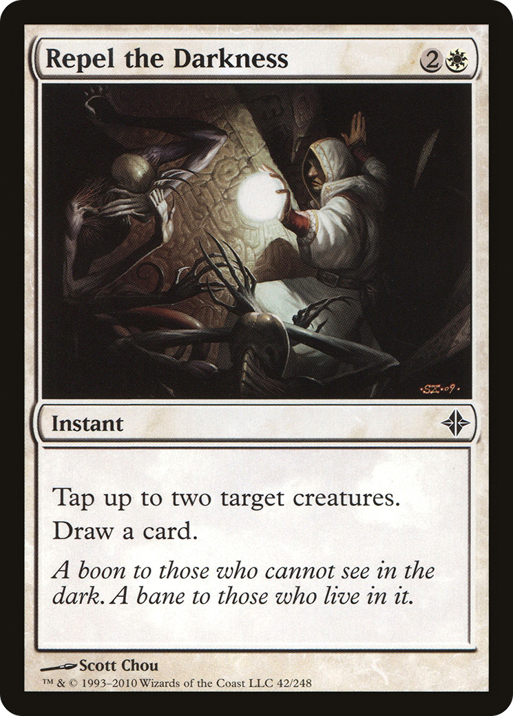 Rise of the Eldrazi - (ROE-042) - Repel the Darkness Foil