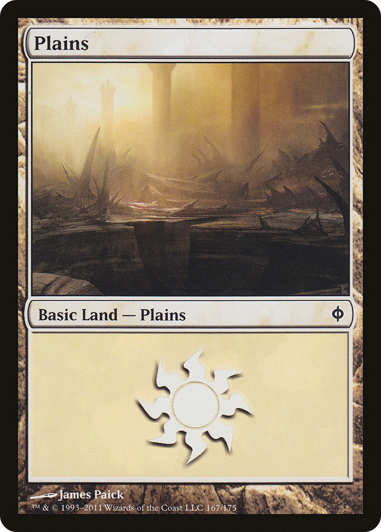 New Phyrexia - (NPH-167) - Plains (167) Foil
