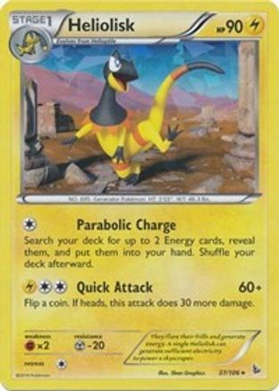 Deck Exclusives  037/106 Heliolisk  - Holofoil - Holo Rare