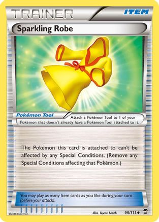 XY  Furious Fists  099/111 Sparkling Robe  - Uncommon