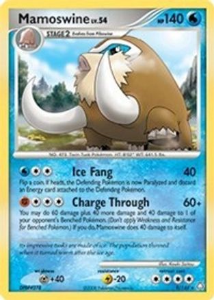 Deck Exclusives  009/146 Mamoswine  - Rare
