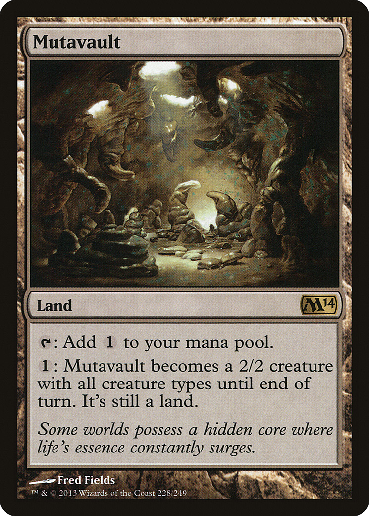 Magic 2014 - (M14-228) - Mutavault