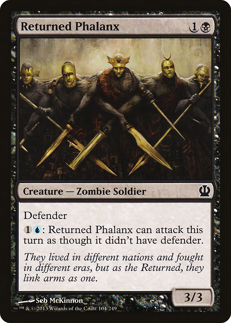 Theros - (THS-104) - Returned Phalanx Foil