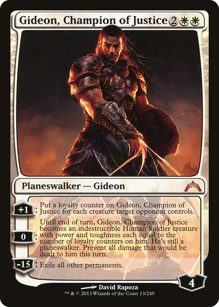 Gatecrash - (GTC-013) - Gideon, Champion of Justice