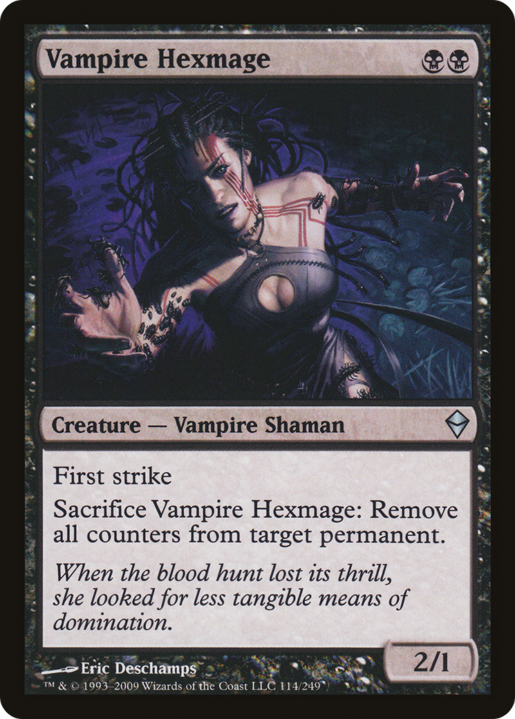 Zendikar - (ZEN-114) - Vampire Hexmage Foil