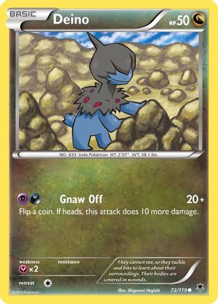 XY  Phantom Forces  072 Deino  - Common